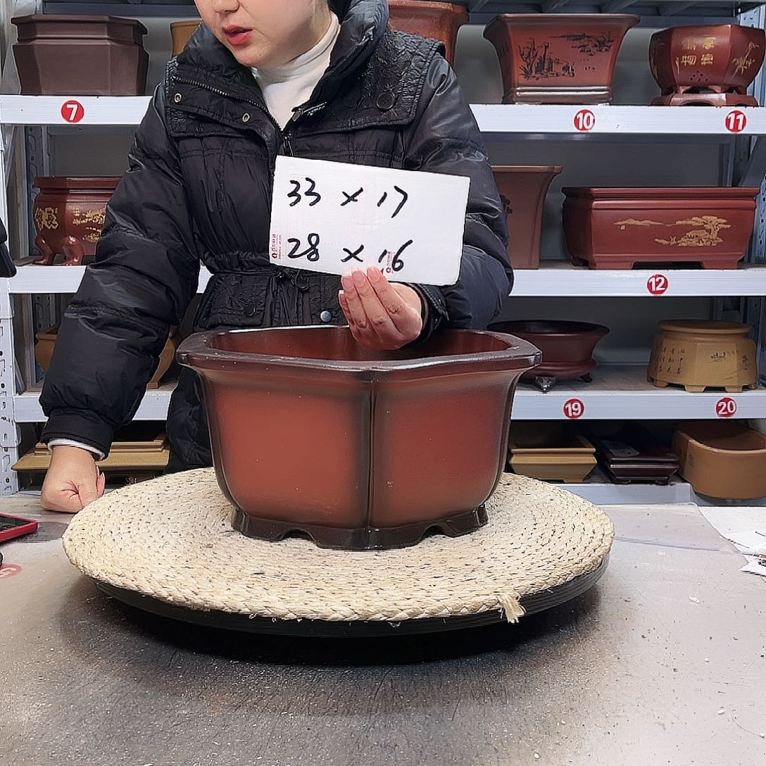 紫砂花盆紫砂花盆