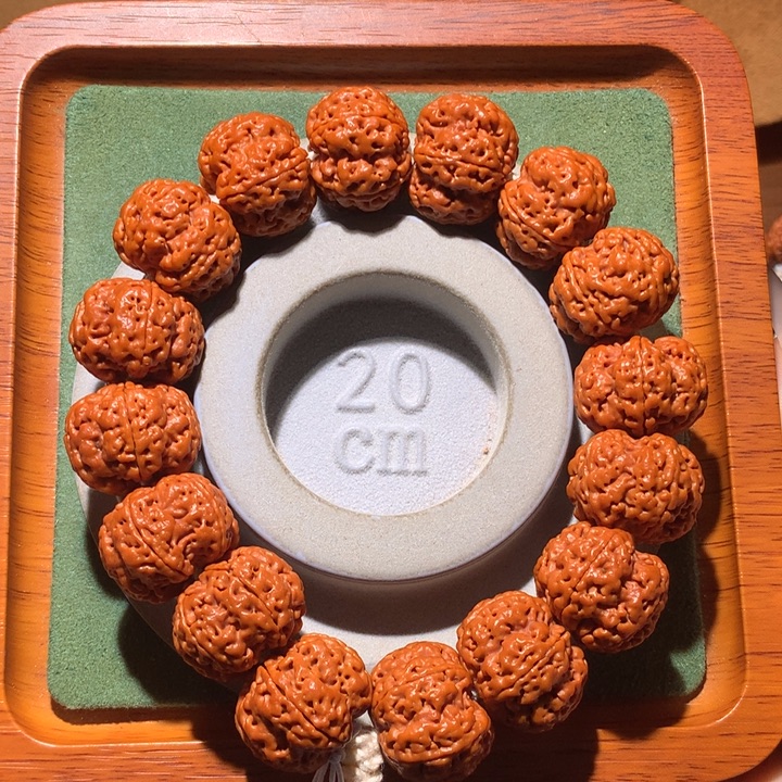 手串金刚菩提22+定制款朱雀梅花