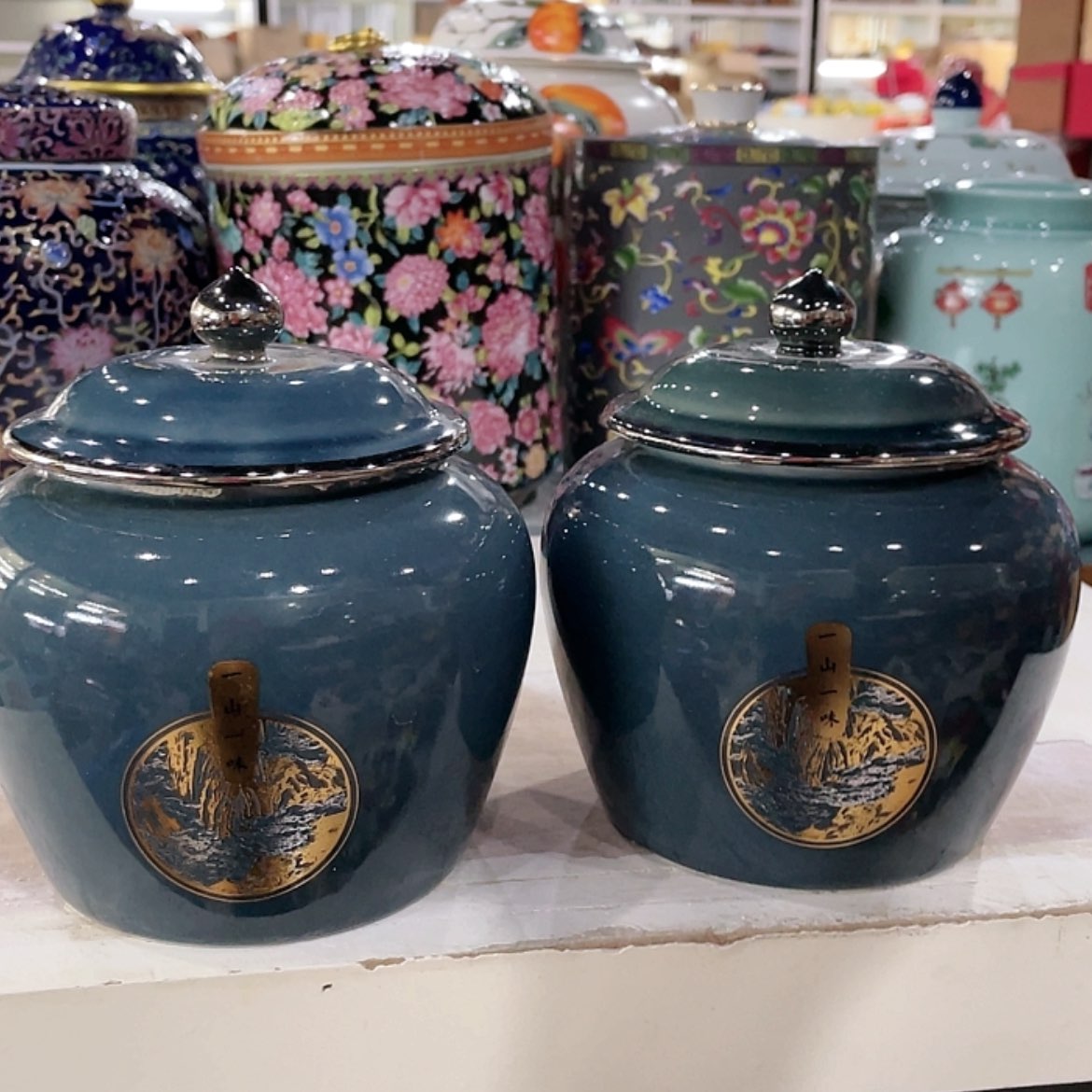 【闪购商品】罐陶瓷茶叶罐密封罐