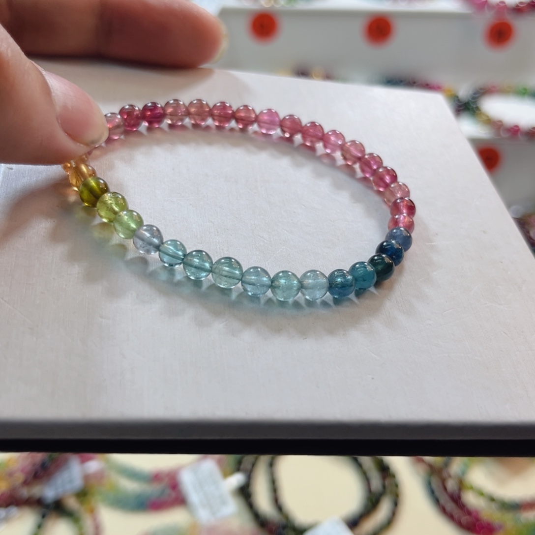 碧玺手链未镶嵌碧玺