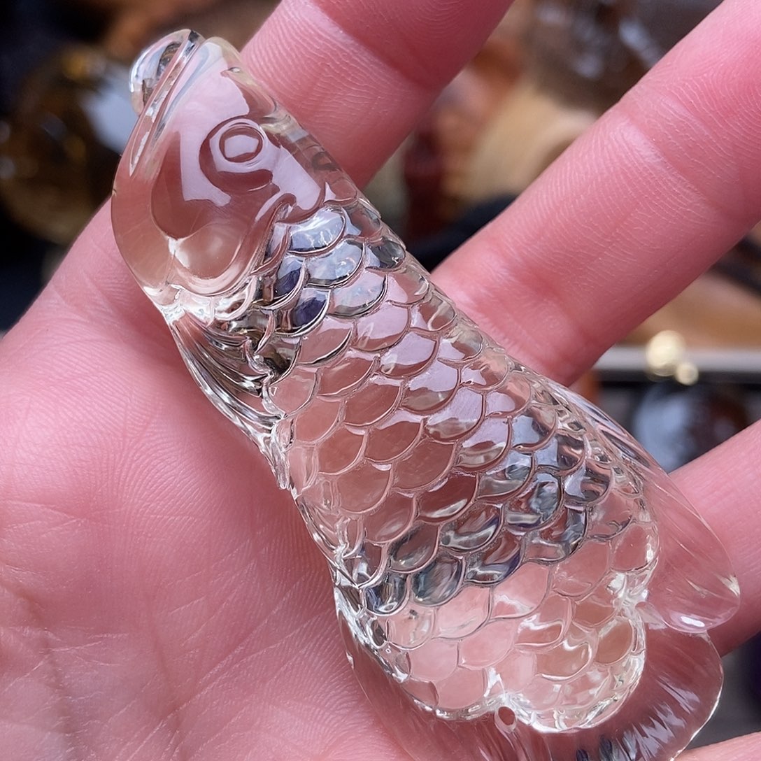 水晶天然水晶吊坠未镶嵌