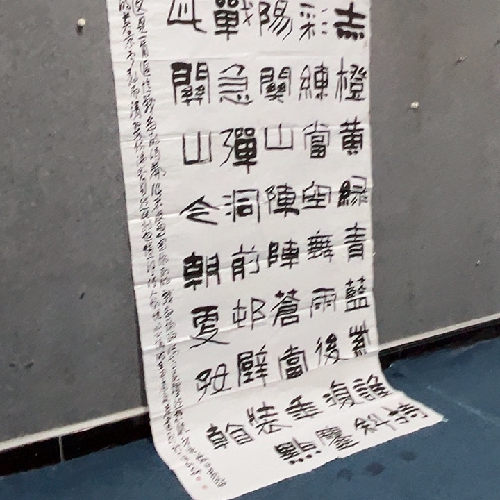 书法范建刚八尺书法作品