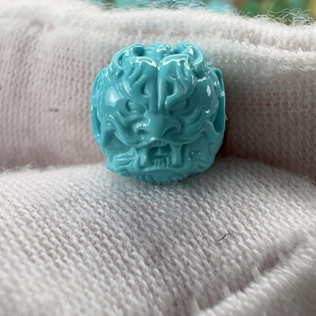 未镶嵌绿松石配饰9mm