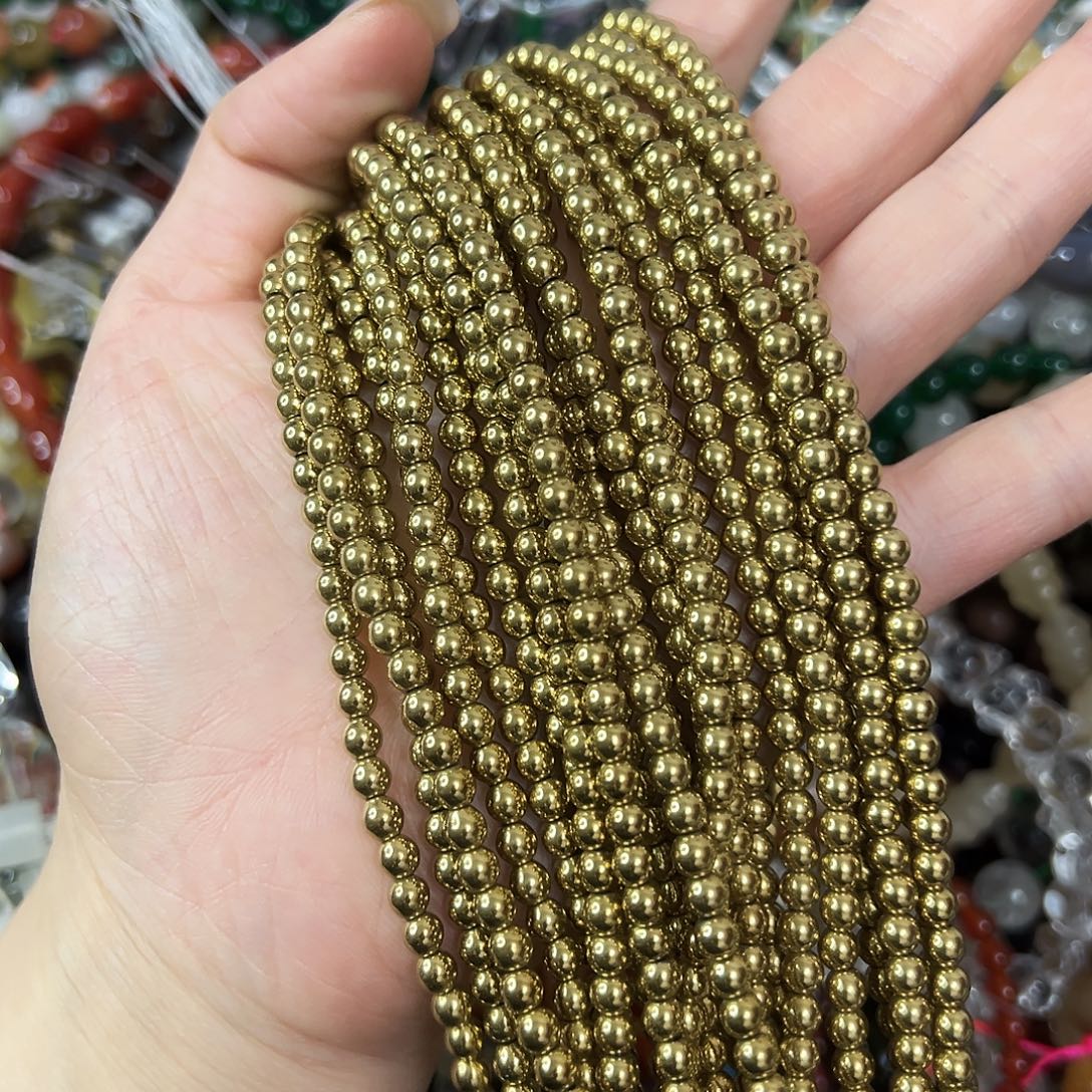 玛瑙/玉髓未镶嵌珠宝半成品，卡4黑胆石高保色一条