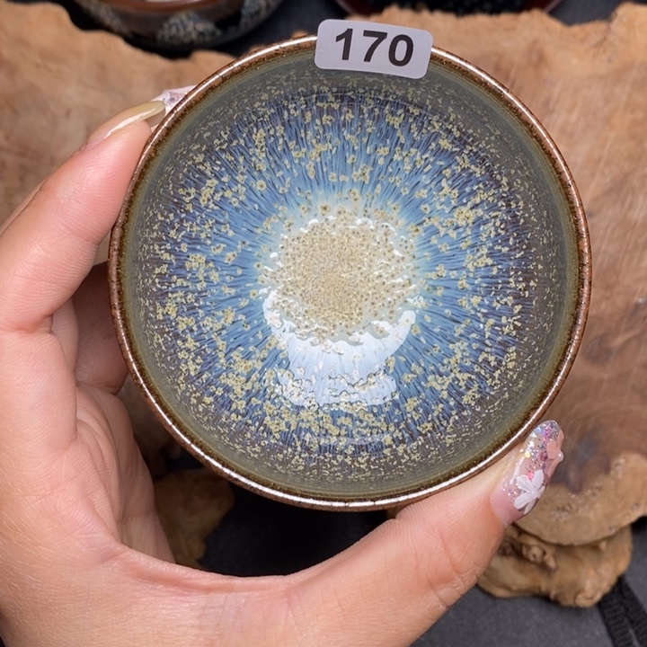 茶盏建窑建盏主人杯170