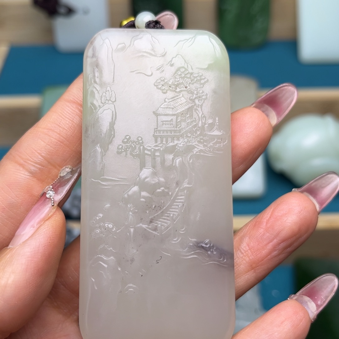 和田玉挂件未镶嵌