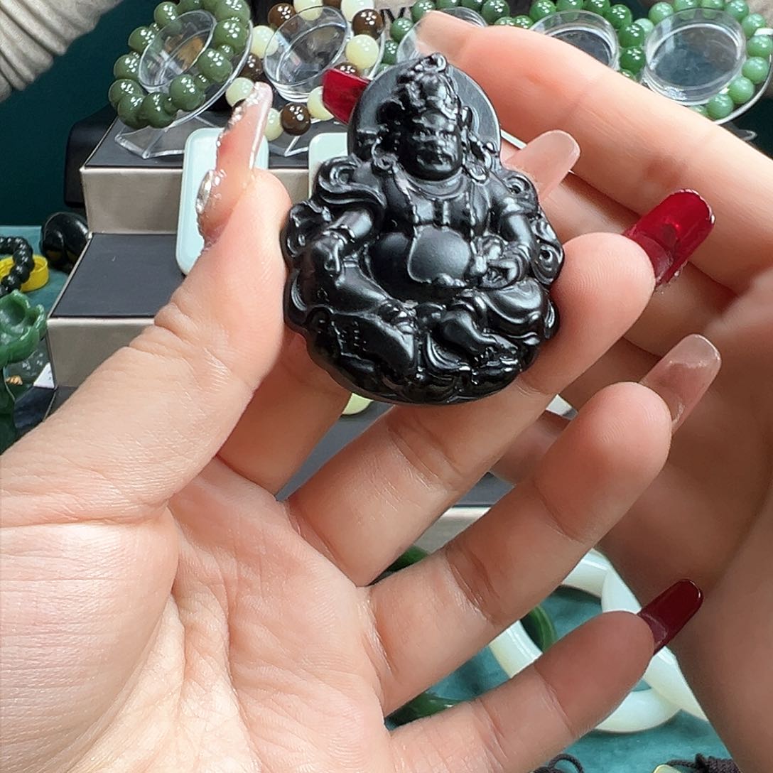 和田玉吊坠(不含链)未镶嵌