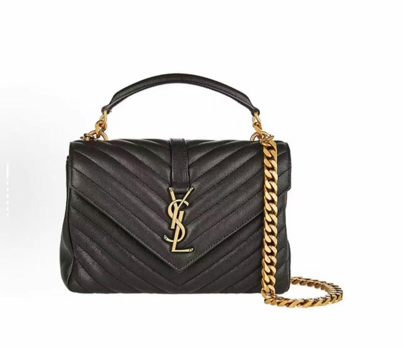 99新 YSL/圣罗兰 ysl黑金邮差