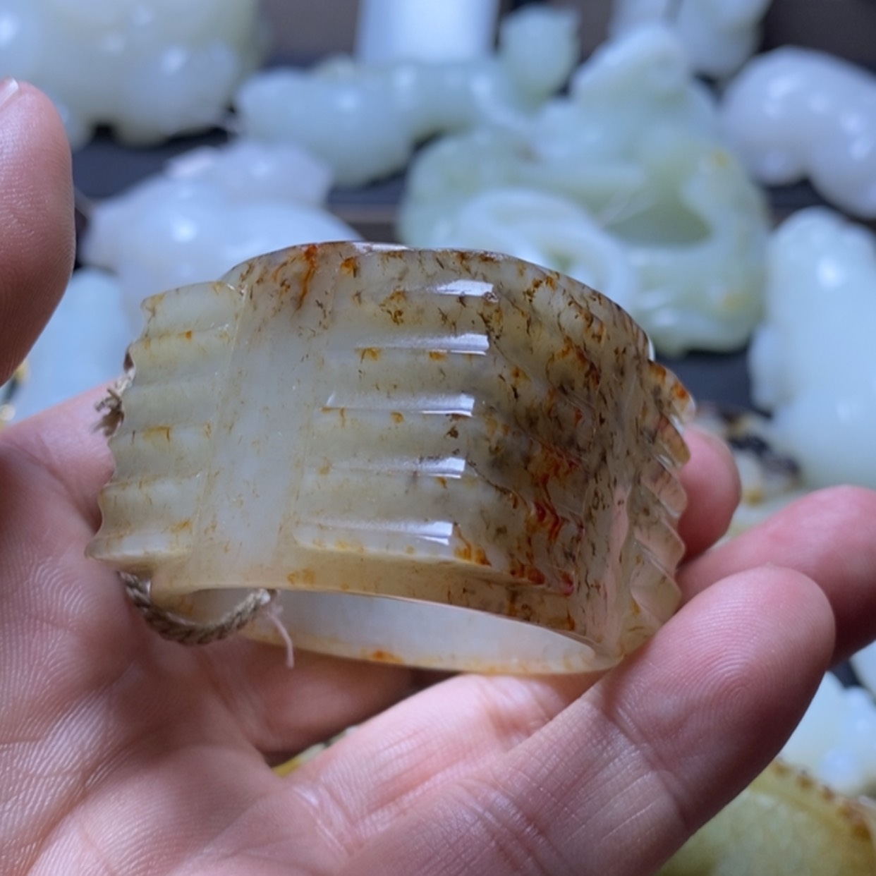 【闪购商品】和田玉（糖玉）颈饰未镶嵌