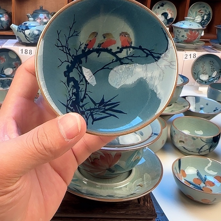 景德镇陶瓷陶瓷杯茶具