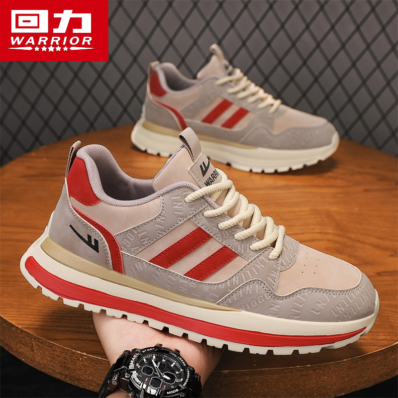 回力男鞋春季新款轻便阿甘鞋防滑耐磨男士潮流百搭休闲青少年潮鞋