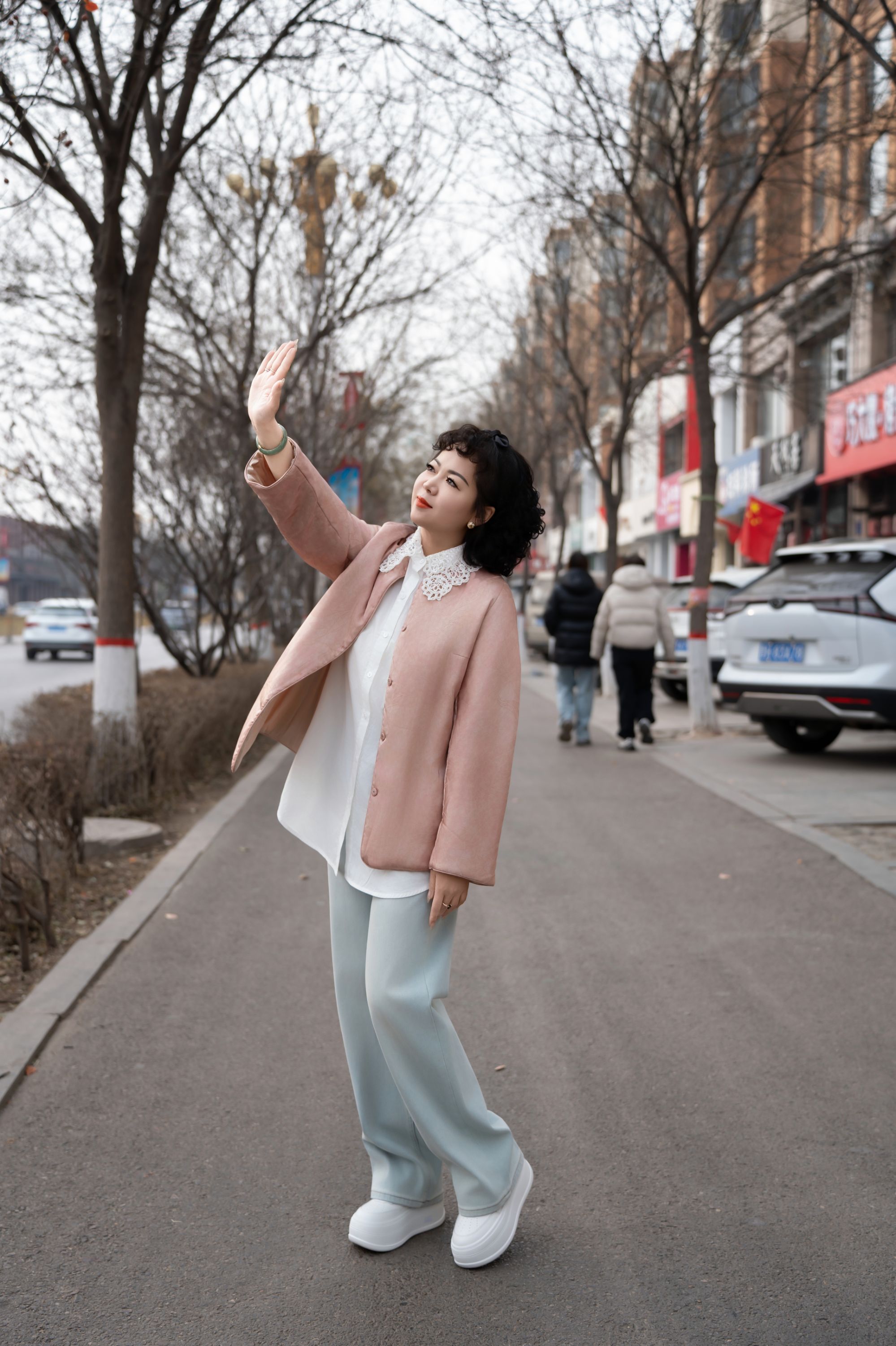 ZHIYAN'S EPOCH 新中式玫瑰花纤维真丝外套 ·新年限定·