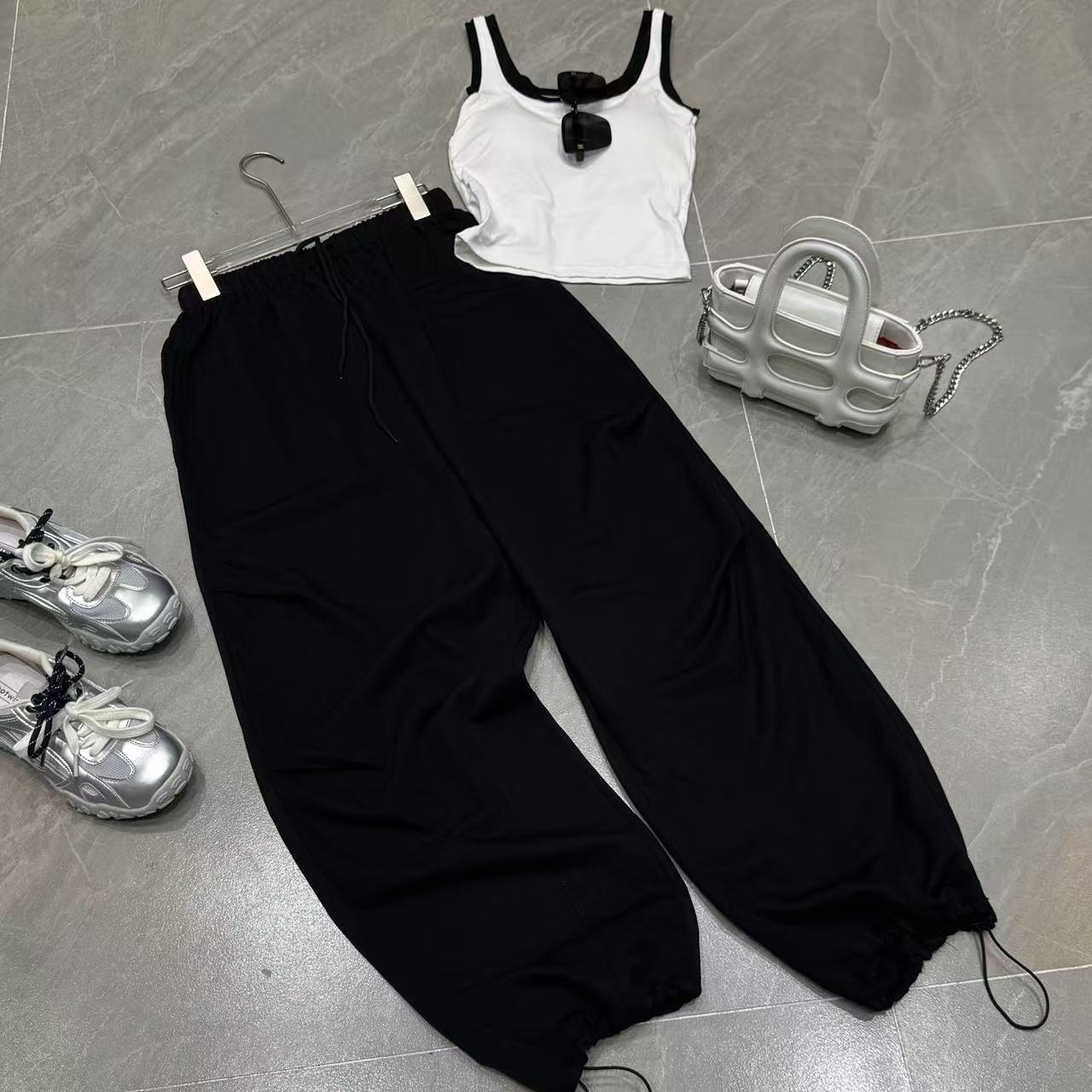 Z.X   休闲百搭松紧腰香蕉裤  33209（K4）