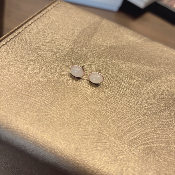 119 和田玉耳饰 （多样性发其一）