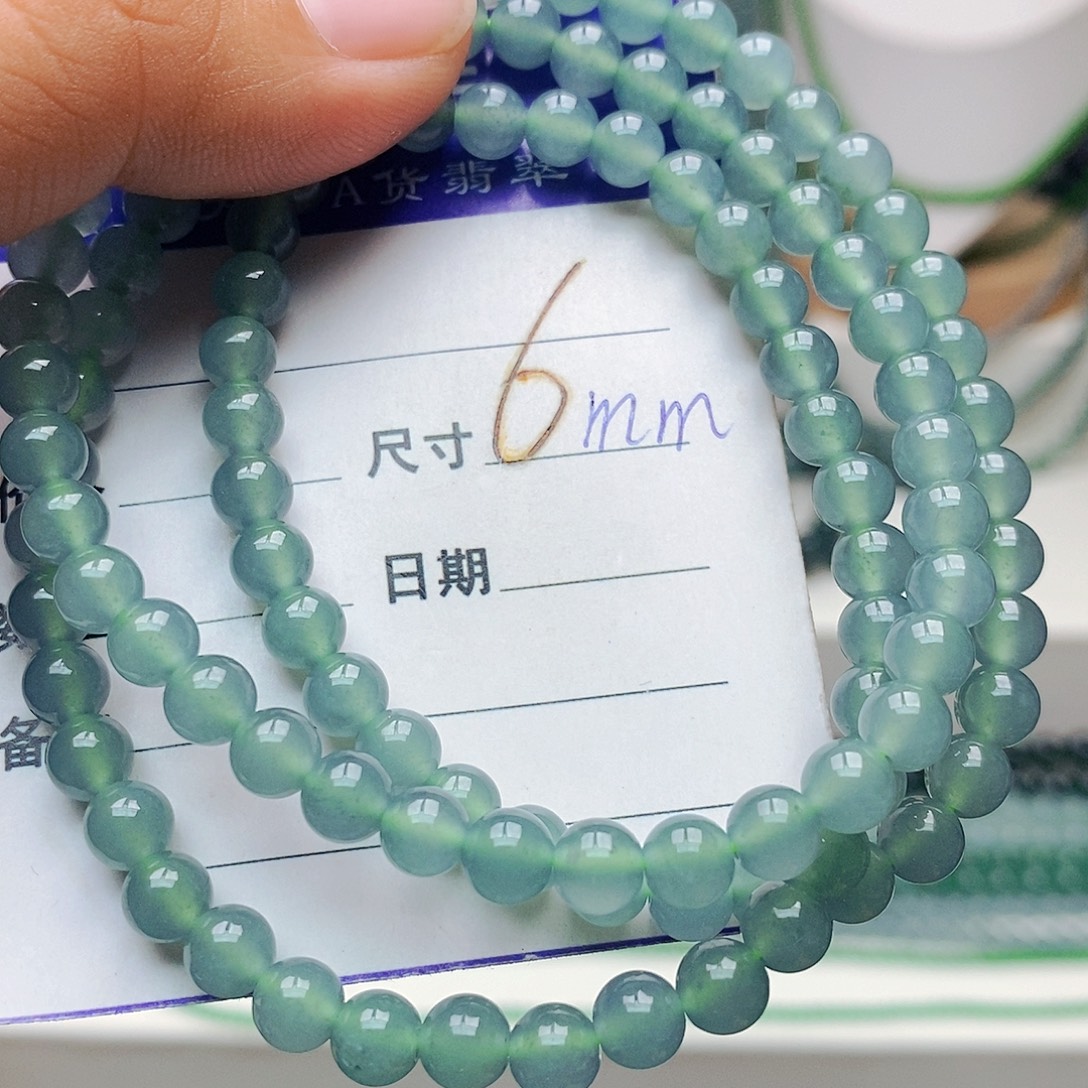 未镶嵌手串翡翠翡翠