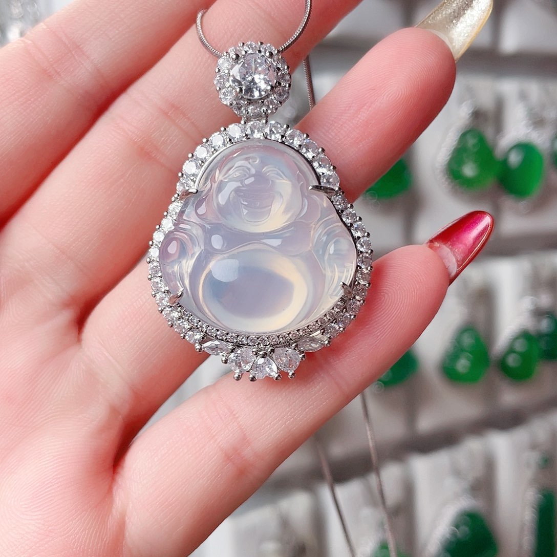 玛瑙/玉髓吊坠(赠链)未镶嵌