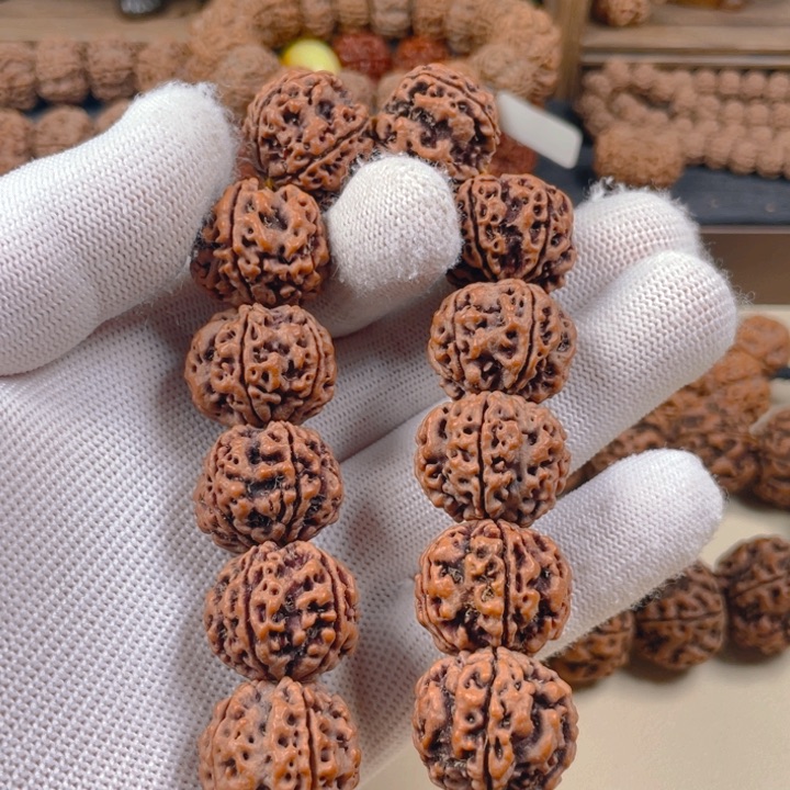 金刚菩提手串22mm粗筋梅花