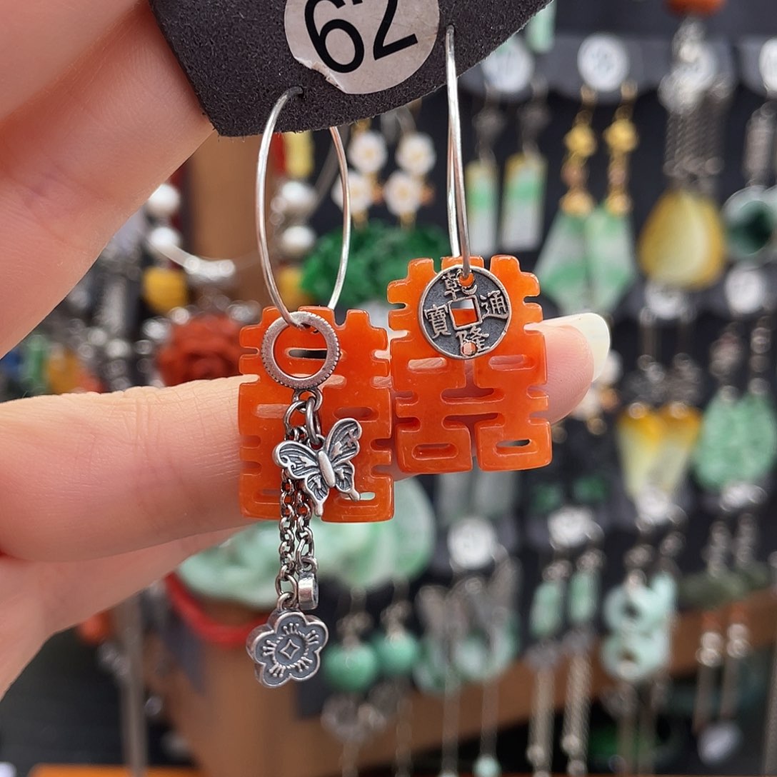 翡翠颈饰银S925镶嵌106yjkjhhgh