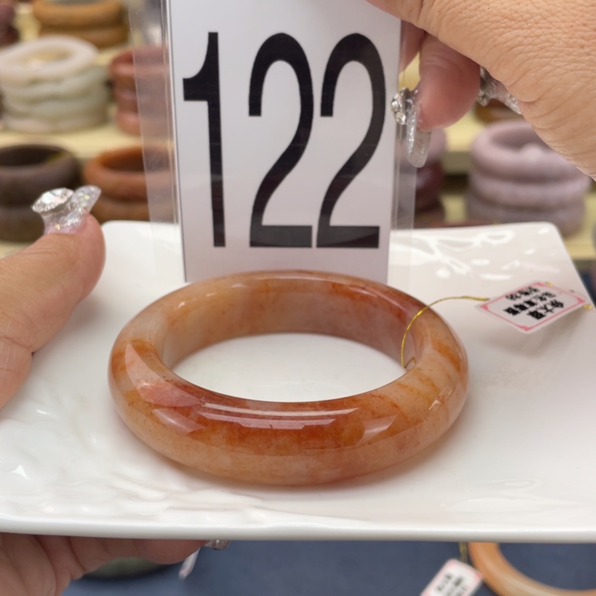 【闪购商品】石英质玉未镶嵌手镯