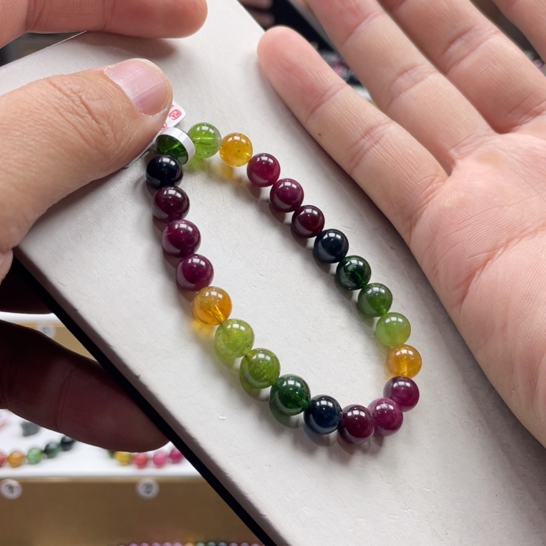 碧玺手串未镶嵌8mm.mmmmmmmmmm