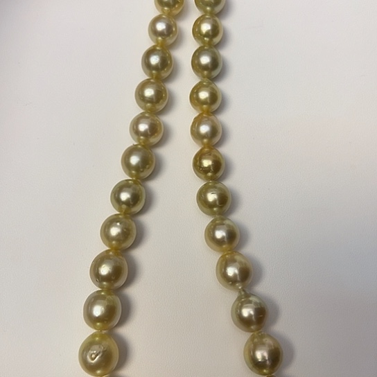 未镶嵌颈饰海水珍珠定制