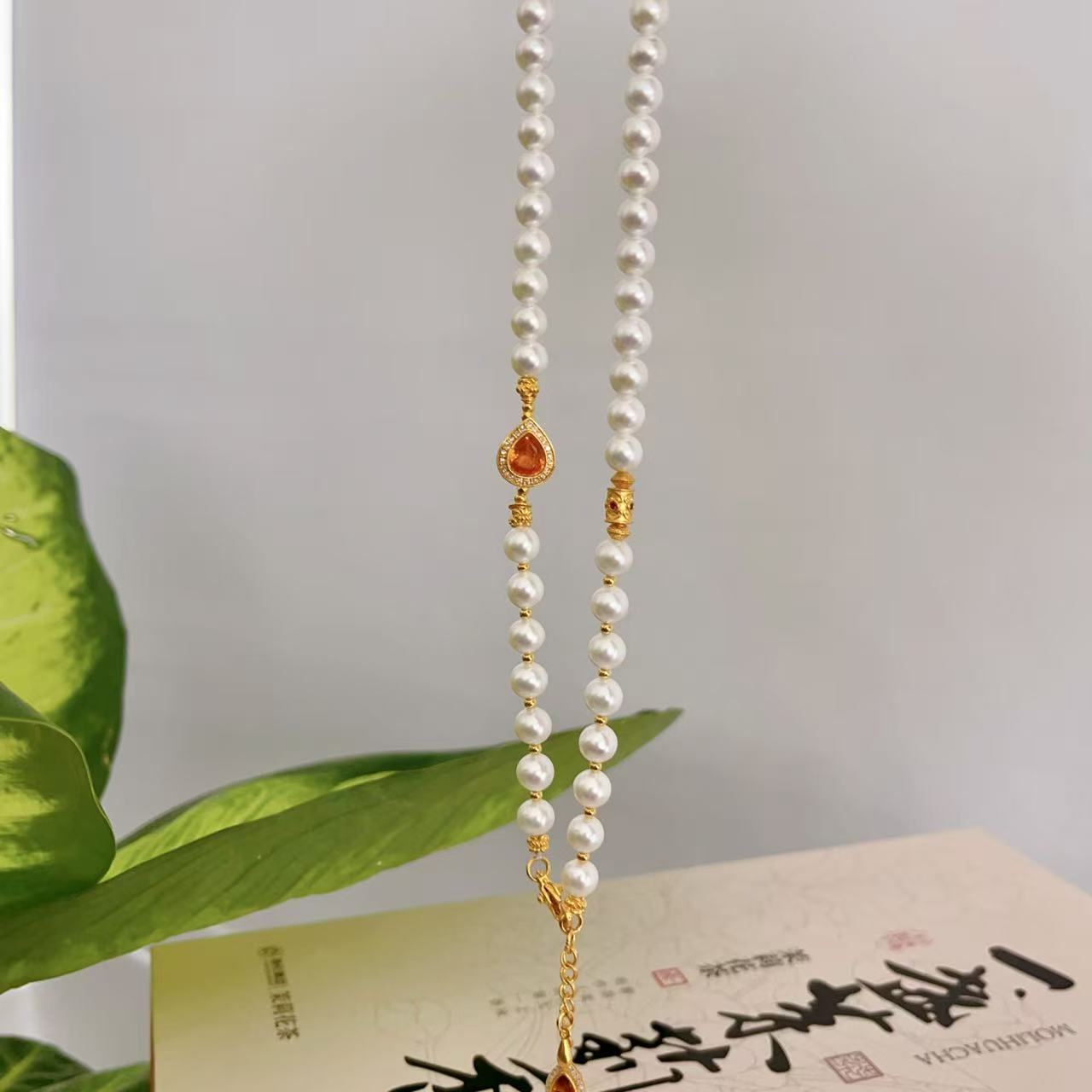 【原创设计】足金 多宝芬达设计款套链5.92克