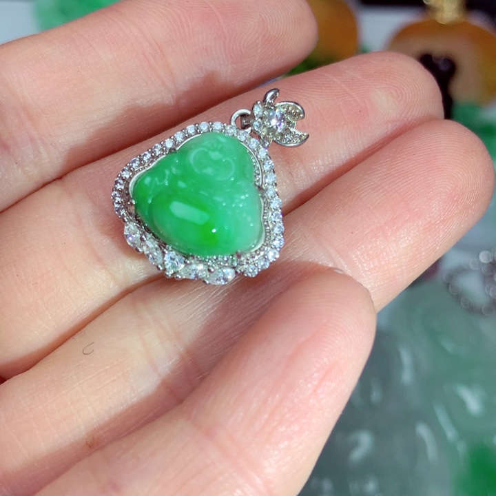 翡翠吊坠(不含链)未镶嵌