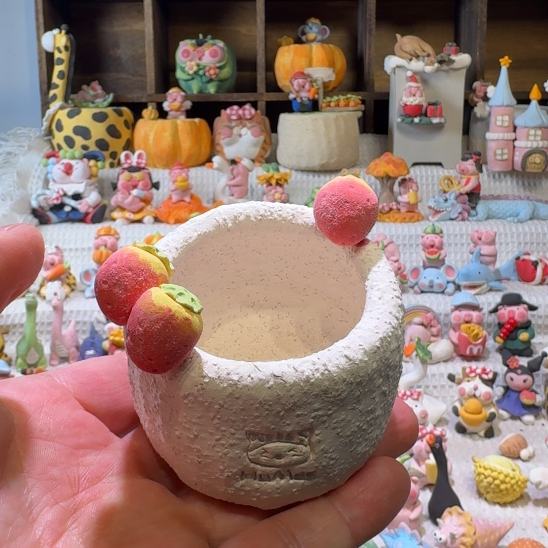 厂家直销手工花盆摆件