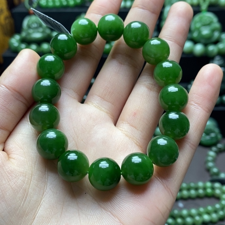 和田玉手串未镶嵌