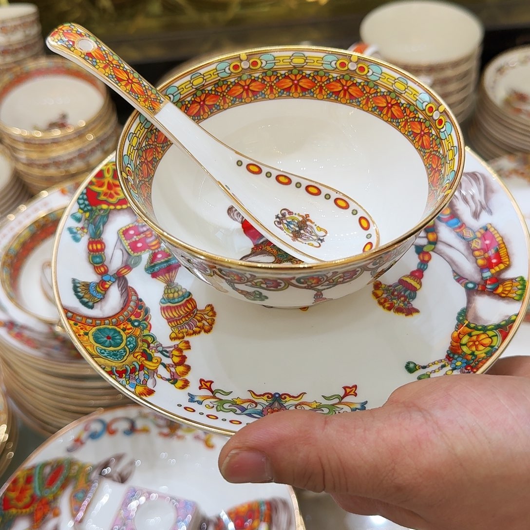 搪瓷骨瓷陶瓷高温家用陶瓷工厂清