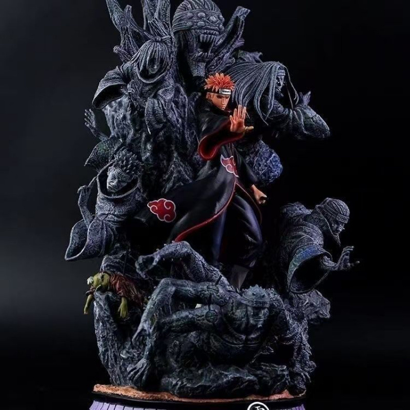 火影忍者手办GK 六道佩恩 恶鬼人间 摆件动漫 