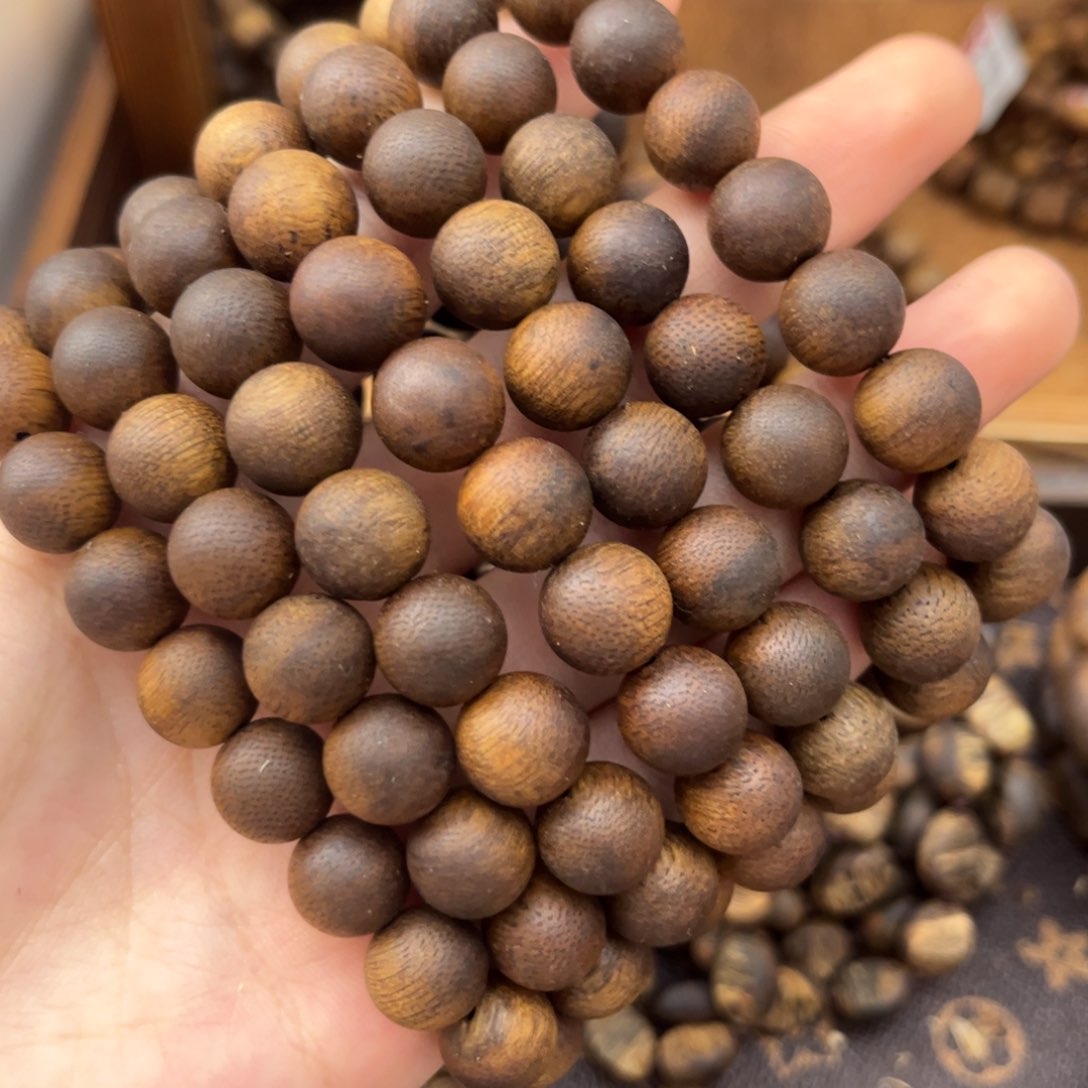 黑棋单圈10沉香手串