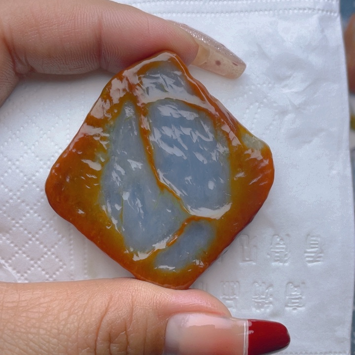 翡翠挂件未镶嵌柚***夏翡翠