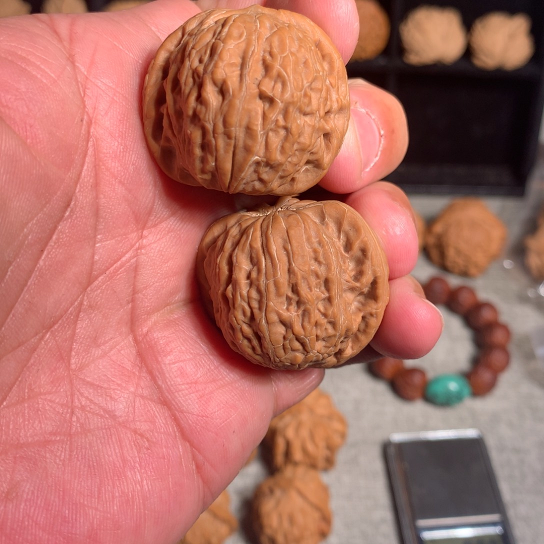 文玩核桃吊坠铁锤36全品