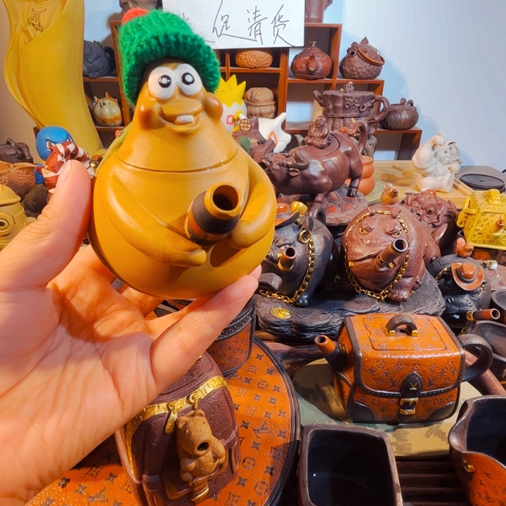 茶壶拼配泥纯手工制作过程就是