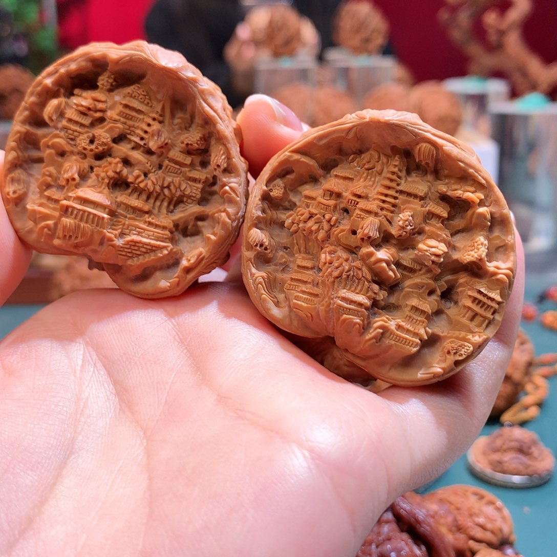 文玩核桃把件————————-