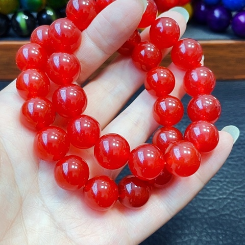 手饰玛瑙未镶嵌血胆金莲14