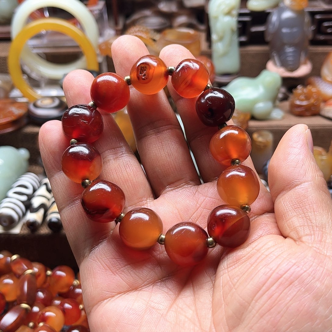 玛瑙/玉髓未镶嵌车挂