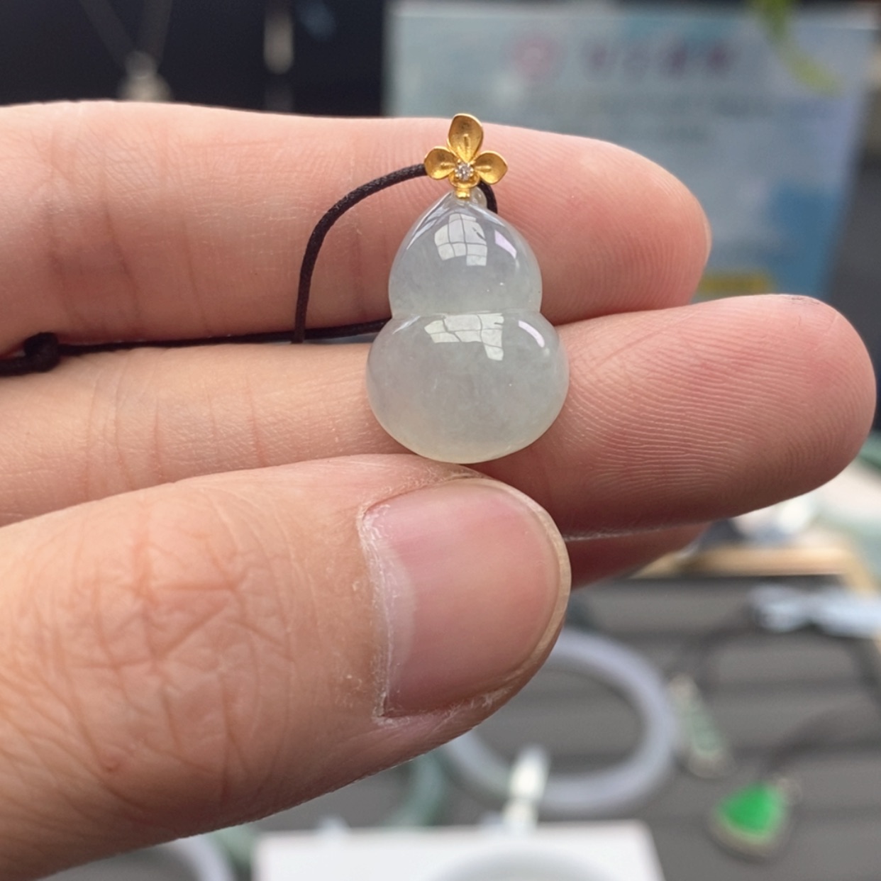 【闪购商品】颈饰未镶嵌翡翠翡翠