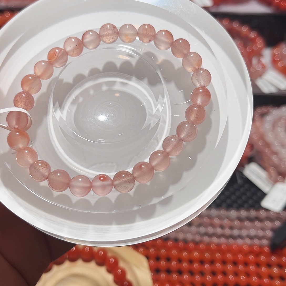 南红玛瑙未镶嵌手链