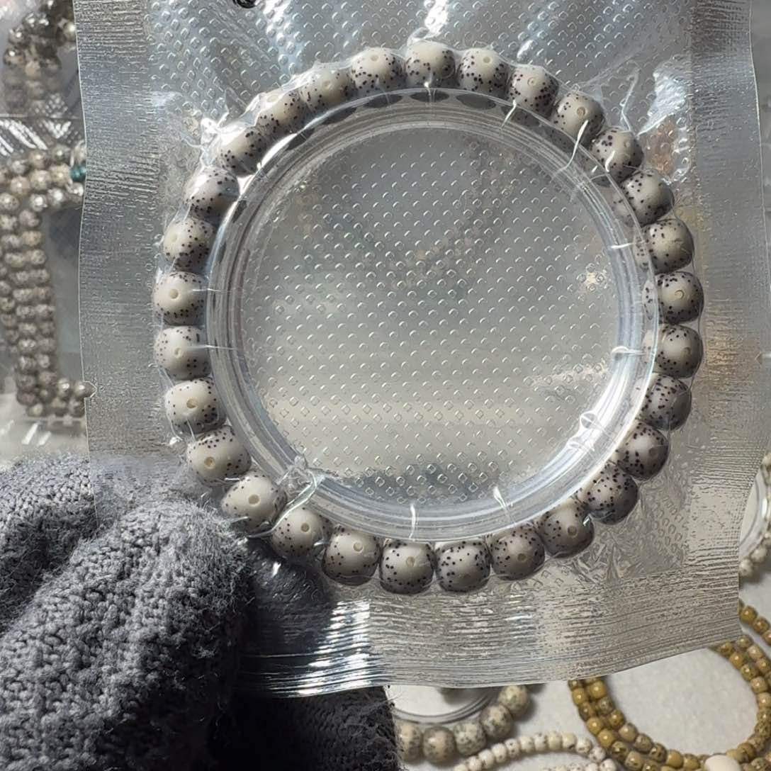 星月菩提手串同朵石玉大眼87