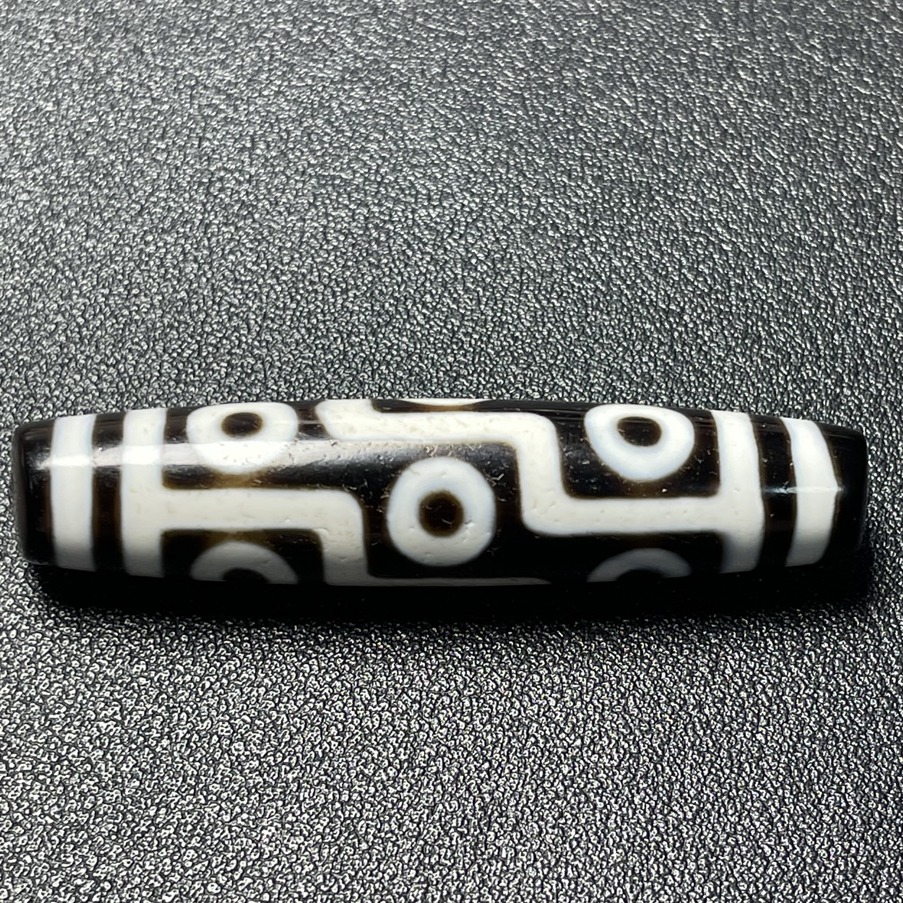 【古珠】20世纪玛瑙珠，9眼，2502090681