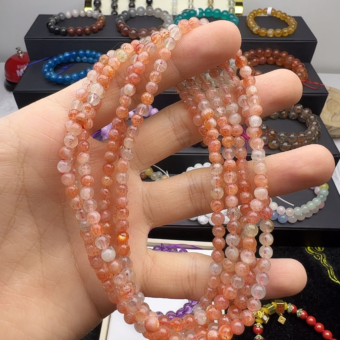 水晶手串未镶嵌阿鲁沙三圈