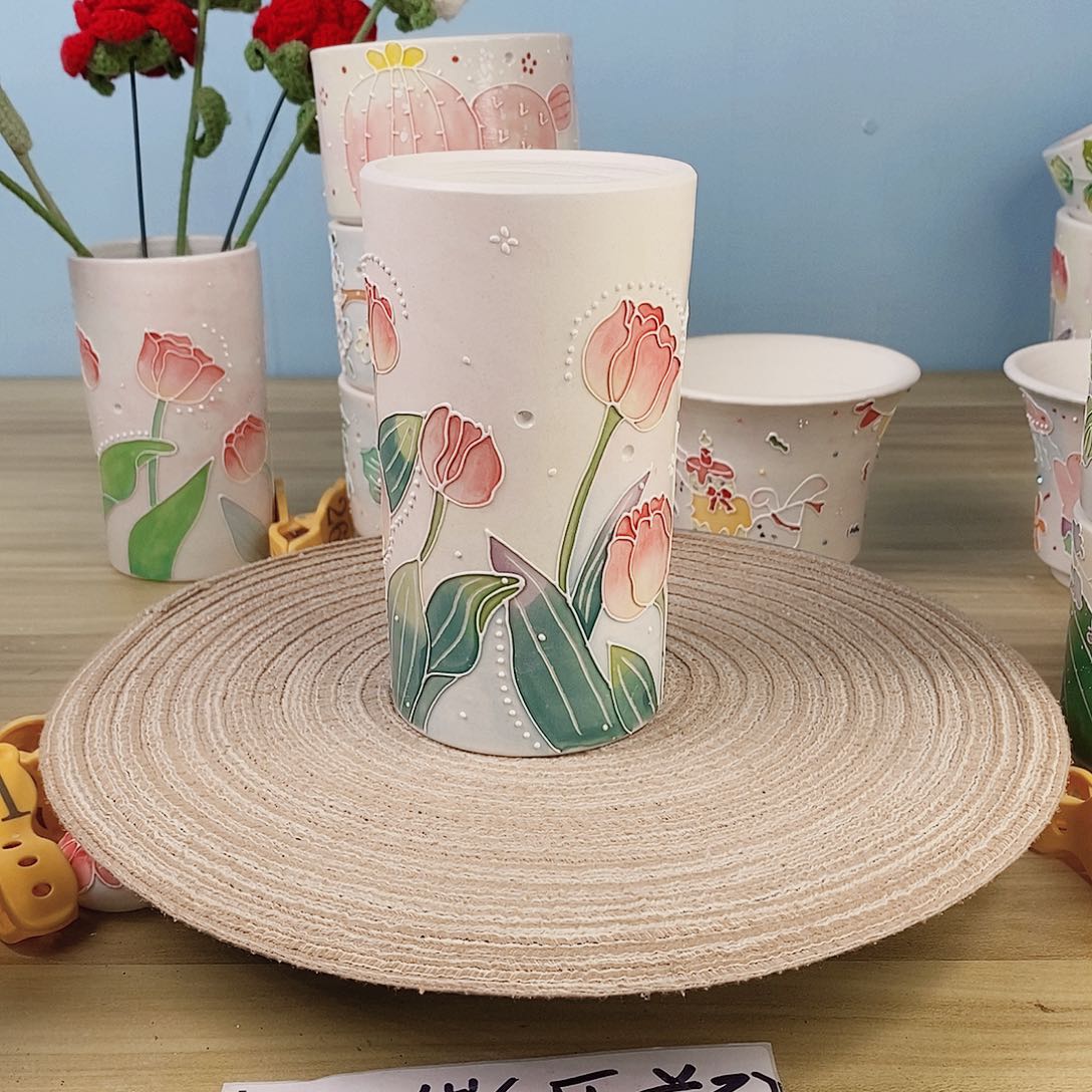 手绘手工制作陶瓷11