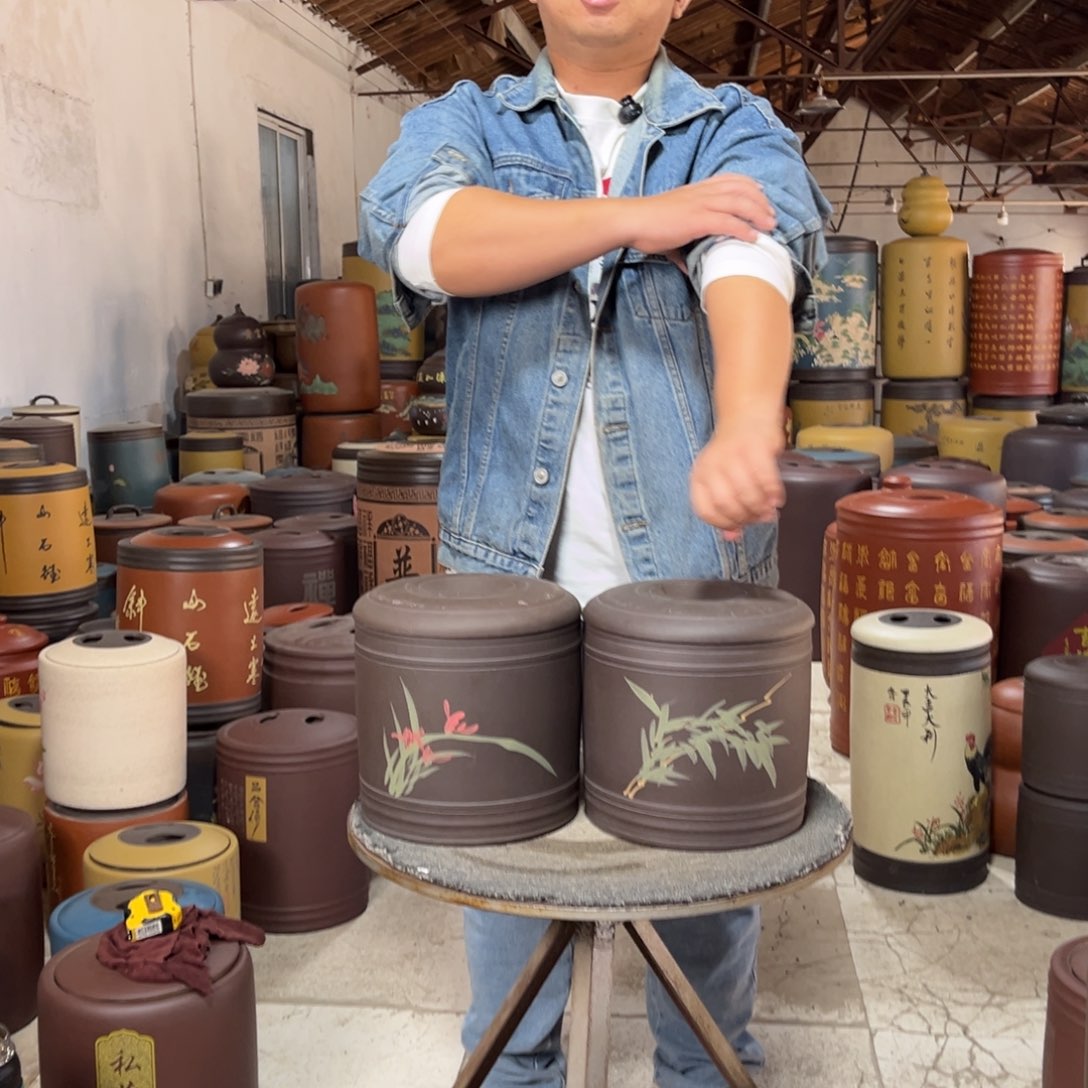 紫砂茶叶罐茶叶罐