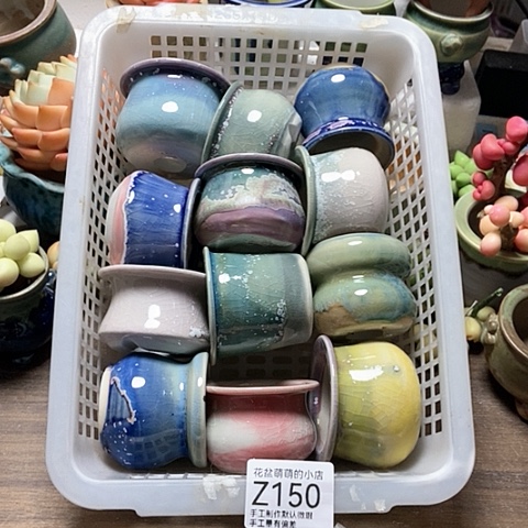 紫砂花盆150微瑕品口径4到5左右