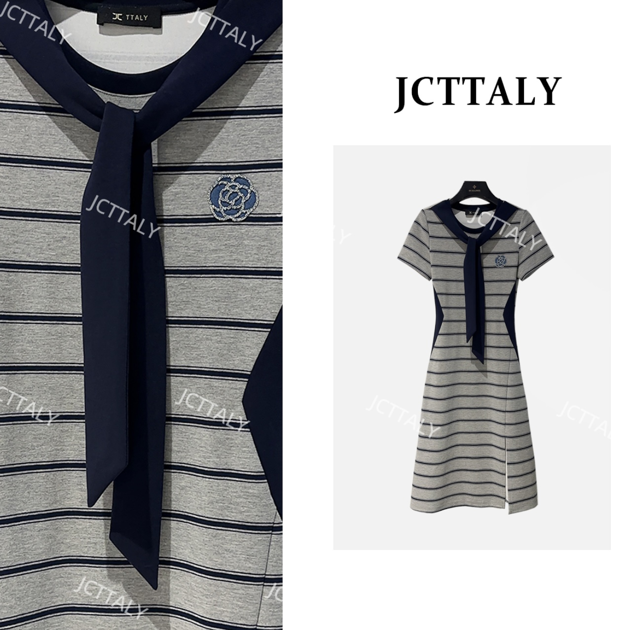 【Linda】【37】夏季时尚复古百搭休闲气质减龄连衣裙NH-A283