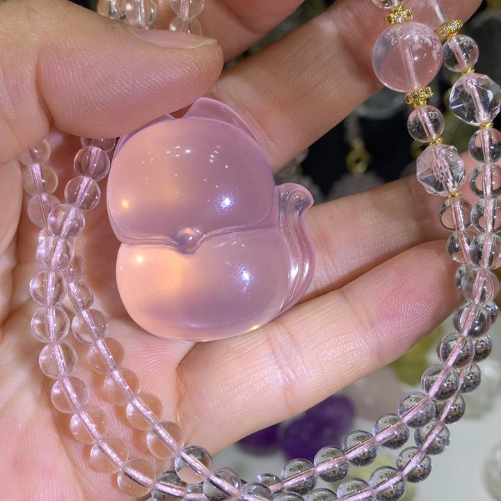 未镶嵌颈饰水晶天然