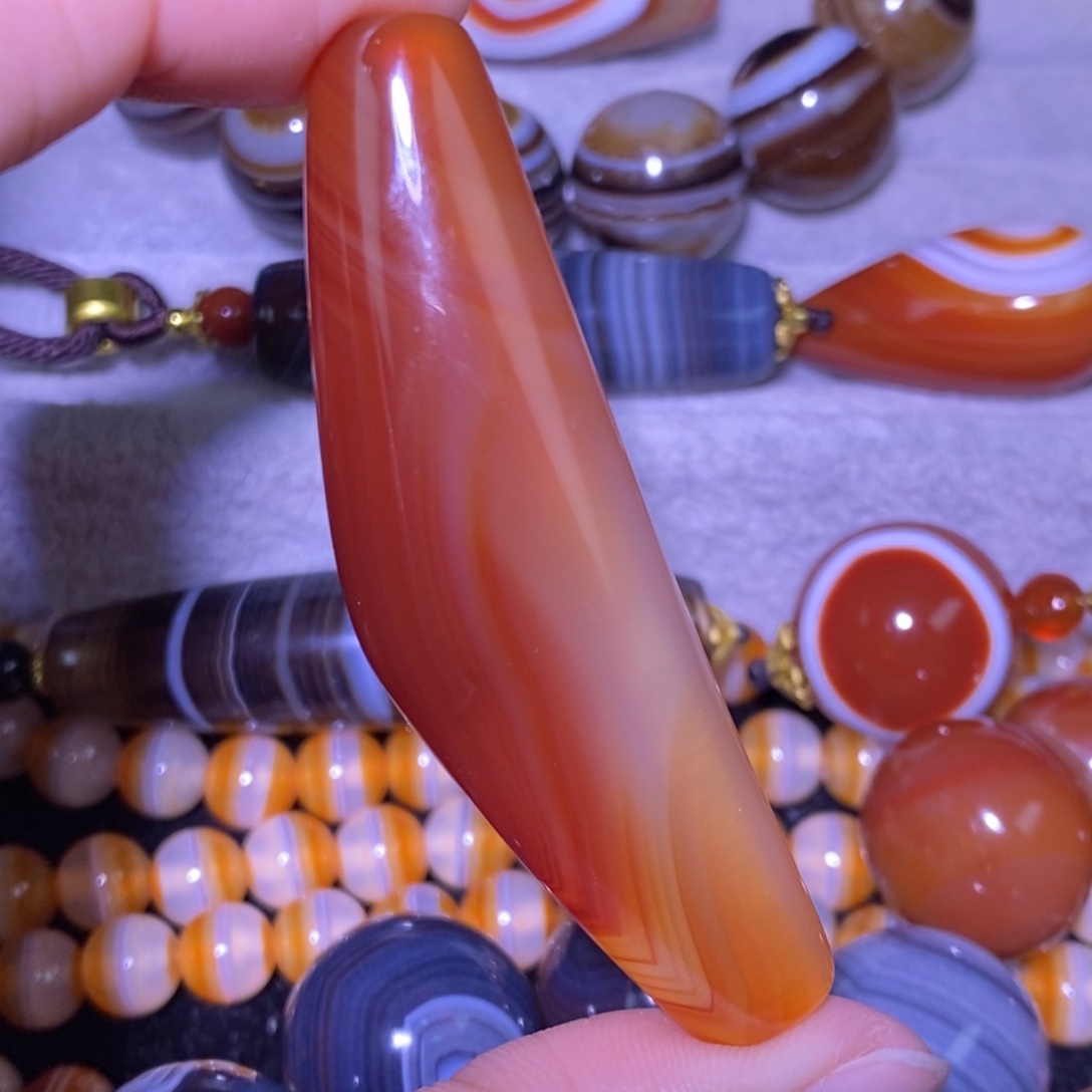 玛瑙/玉髓未镶嵌颈饰