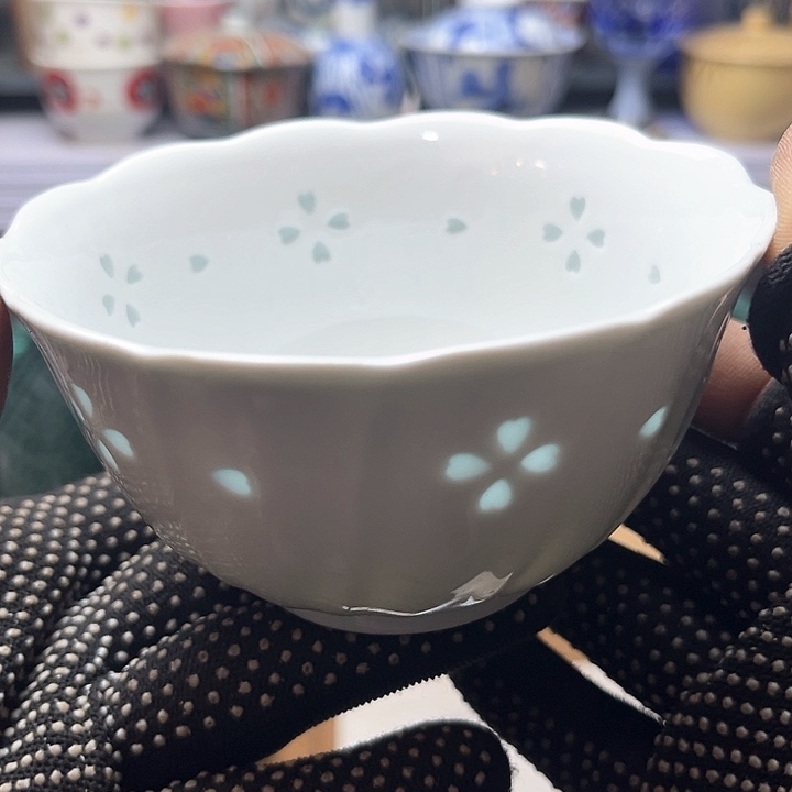 碗水滴瓷器水滴瓷器